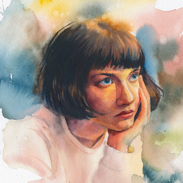 portrait_brand Aquarellportrait Kurs KAZ