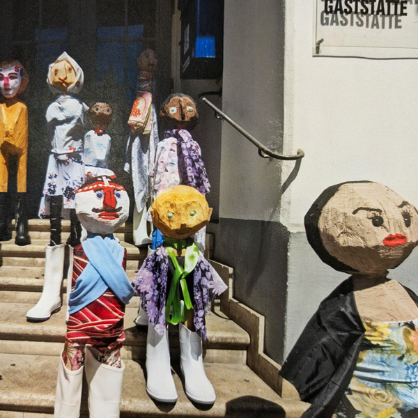 Kunstprojekt mit Carola Gottschalk